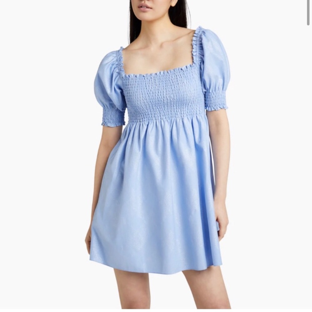 NWT Glitter Blue Hill House Athena Nap Dress *Size L Still in Plastic Wrap